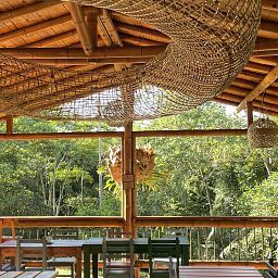 Comer rodeado de naturaleza