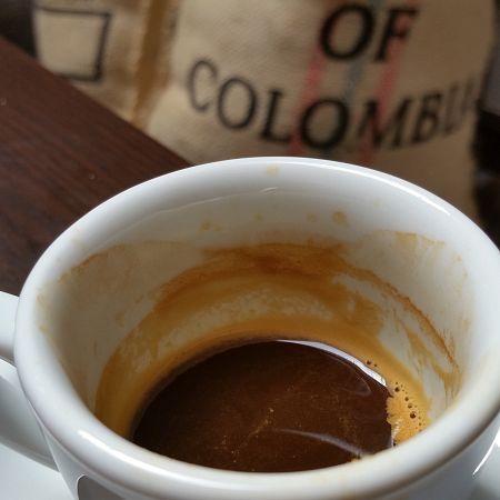 Café a la mesa
